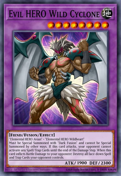 Evil HERO Wild Cyclone, Legendary Duelists: Season 3 LDS3-EN030