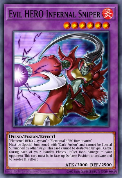 Evil HERO Infernal Sniper, Legendary Duelists: Season 3 LDS3-EN031