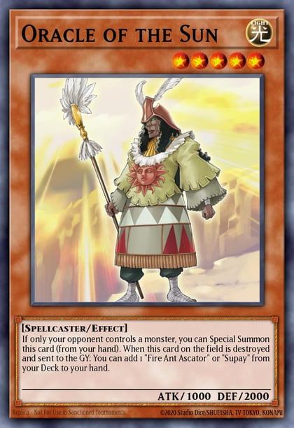 Oracle of the Sun, Legendary Duelists: Season 3 LDS3-EN045