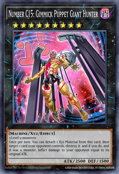 Number C15: Gimmick Puppet Giant Hunter, Legendary Duelists: Season 3 LDS3-EN064