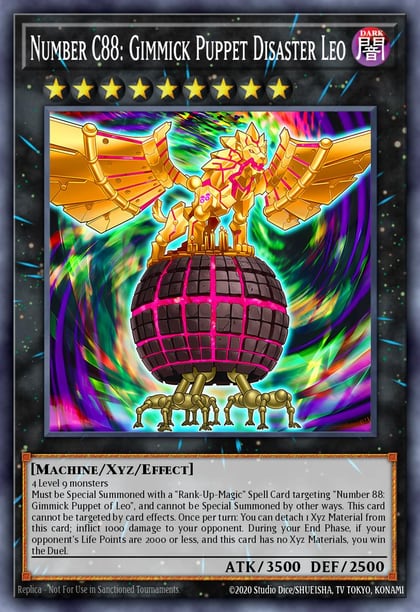 Number C88: Gimmick Puppet Disaster Leo, Legendary Duelists: Season 3 LDS3-EN066