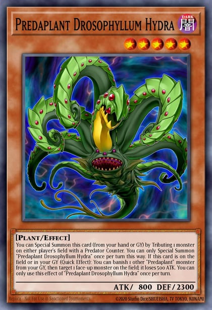 Predaplant Drosophyllum Hydra, Legendary Duelists: Season 3 LDS3-EN070