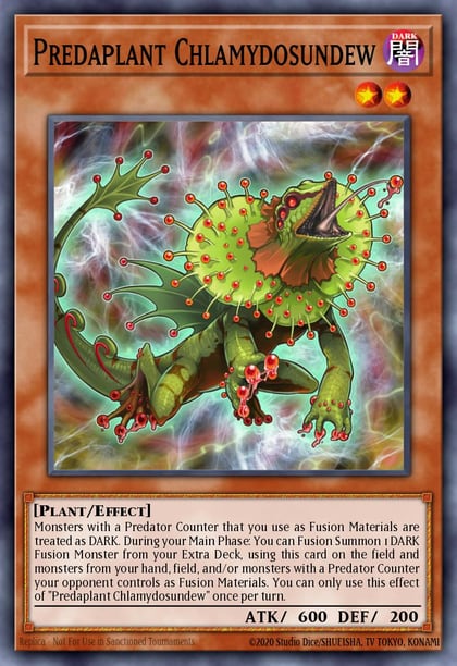 Predaplant Chlamydosundew, Legendary Duelists: Season 3 LDS3-EN071