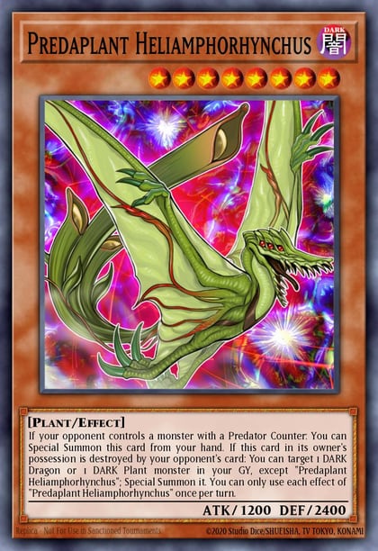 Predaplant Heliamphorhynchus, Legendary Duelists: Season 3 LDS3-EN072
