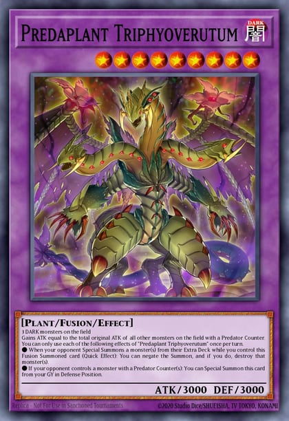 Predaplant Triphyoverutum, Legendary Duelists: Season 3 LDS3-EN076
