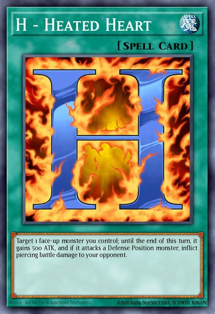 H - Heated Heart, Legendary Duelists: Season 3 LDS3-EN107