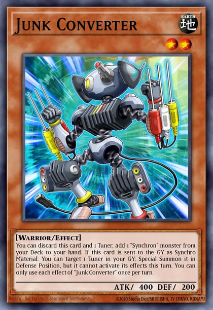 Junk Converter, Legendary Duelists: Season 3 LDS3-EN118