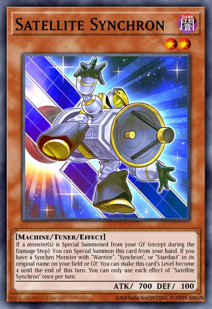 Satellite Synchron, Legendary Duelists: Season 3 LDS3-EN119