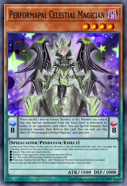 Performapal Celestial Magician, Legendary Duelists: Season 3 LDS3-EN130