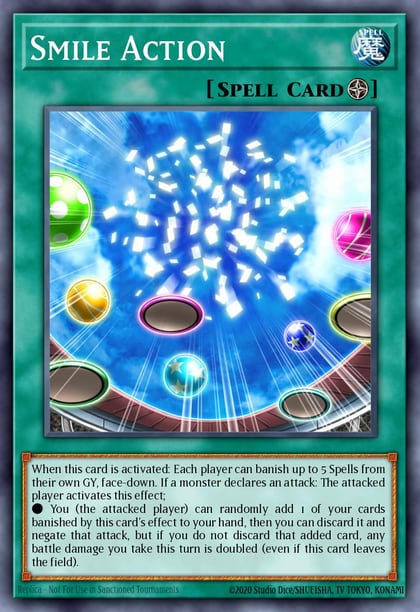 Smile Action, Legendary Duelists: Season 3 LDS3-EN133