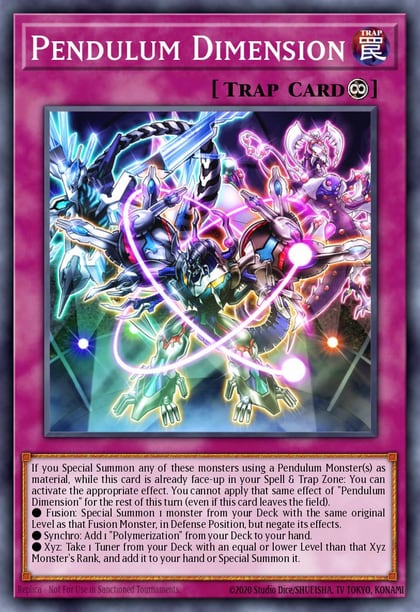 Pendulum Dimension, Legendary Duelists: Season 3 LDS3-EN134