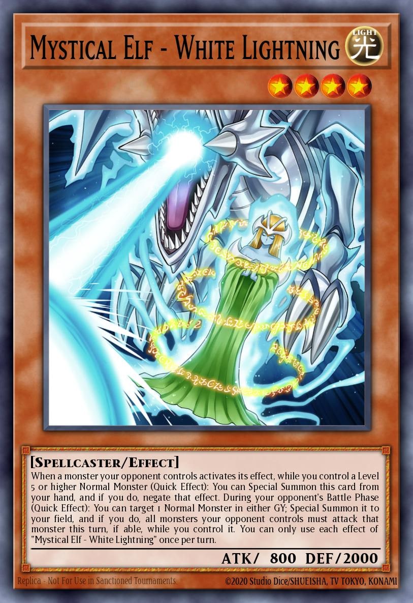 Mystical Elf White Lightning, Legendary Duelists: Season 3 LDS3-EN135