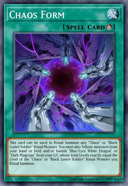 Chaos Form, Legendary Duelists: White Dragon Abyss LED3-EN011