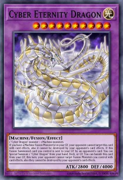 Cyber Eternity Dragon, Legendary Duelists: White Dragon Abyss LED3-EN012