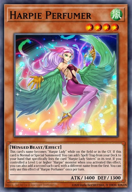 Harpie Perfumer, Legendary Duelists: Sisters of the Rose LED4-EN001