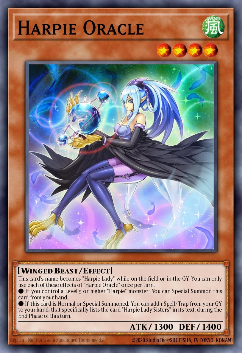 Harpie Oracle, Legendary Duelists: Sisters of the Rose LED4-EN002