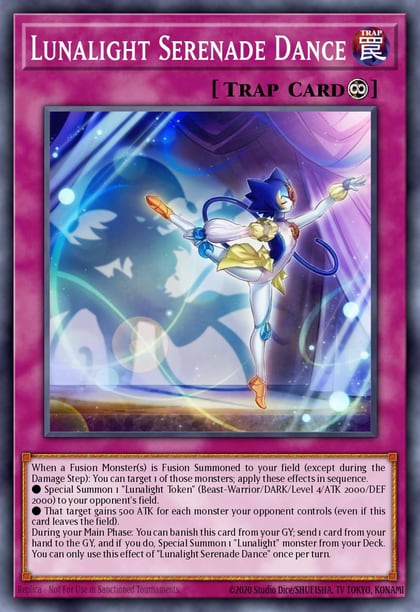 Lunalight Serenade Dance, Legendary Duelists: Sisters of the Rose LED4-EN049