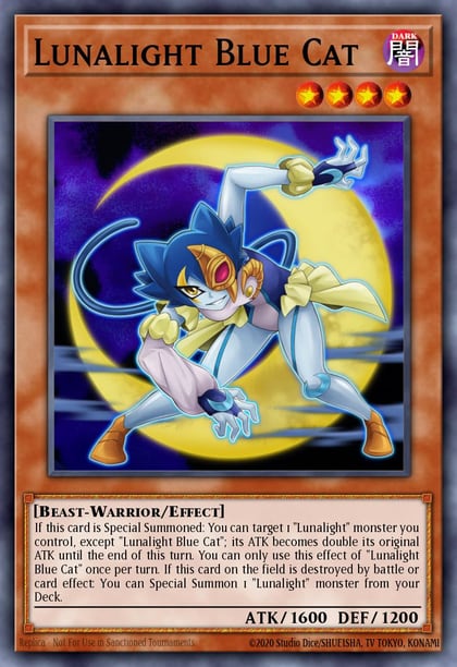 Lunalight Blue Cat, Legendary Duelists: Sisters of the Rose LED4-EN050