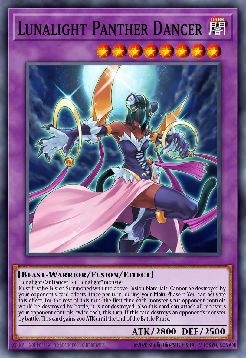 Lunalight Panther Dancer, Legendary Duelists: Sisters of the Rose LED4-EN053