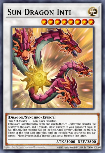 Sun Dragon Inti, Legendary Duelists: Immortal Destiny LED5-EN032