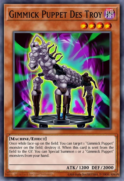 Gimmick Puppet Des Troy, Legendary Duelists: Immortal Destiny LED5-EN041