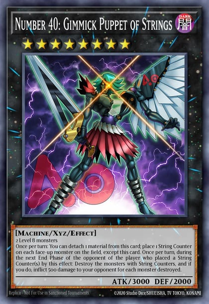 Number 40: Gimmick Puppet of Strings, Legendary Duelists: Immortal Destiny LED5-EN043