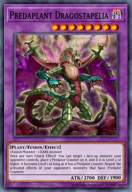 Predaplant Dragostapelia, Legendary Duelists: Immortal Destiny LED5-EN053