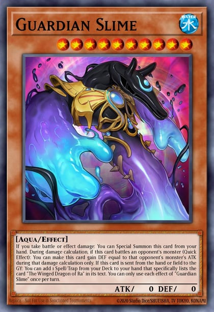 Guardian Slime, Legendary Duelists: Rage of Ra LED7-EN003