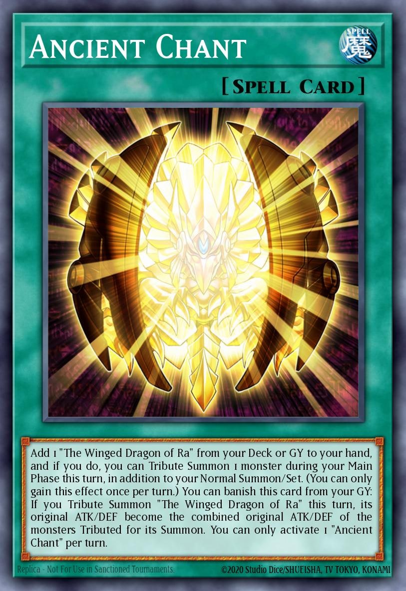 Ancient Chant, Legendary Duelists: Rage of Ra LED7-EN004