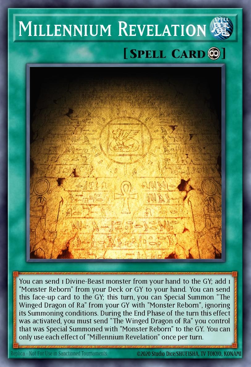 Millennium Revelation, Legendary Duelists: Rage of Ra LED7-EN006