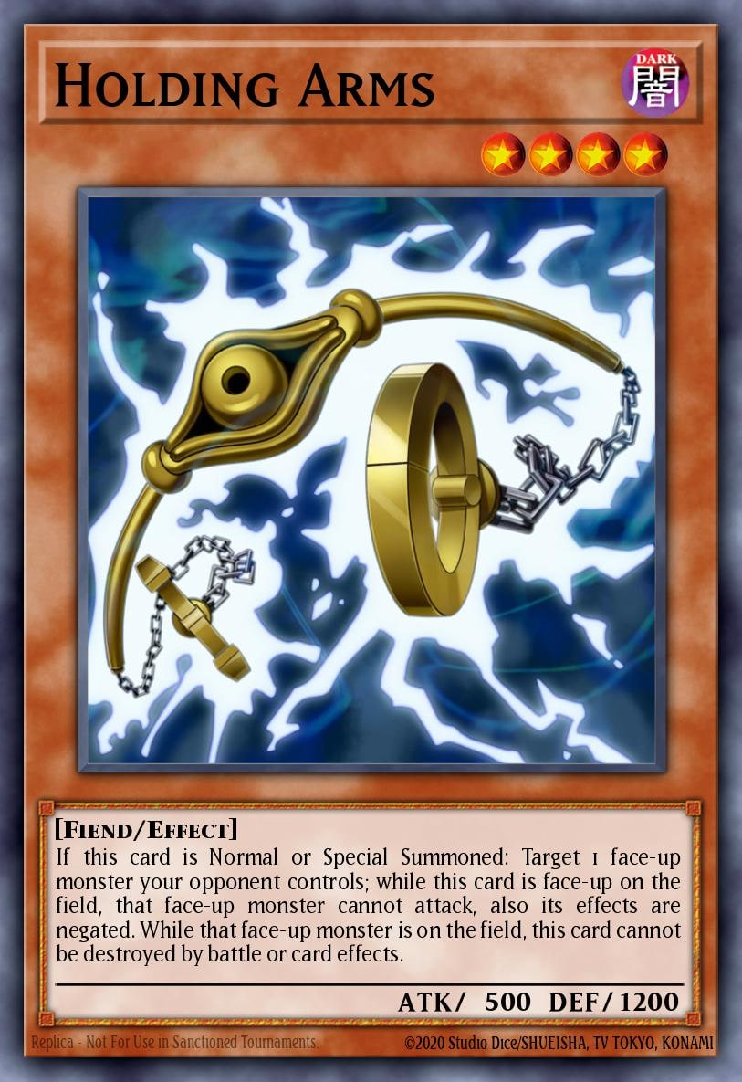 Holding Arms, Legendary Duelists: Rage of Ra LED7-EN010