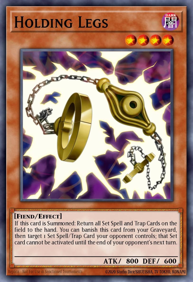 Holding Legs, Legendary Duelists: Rage of Ra LED7-EN011