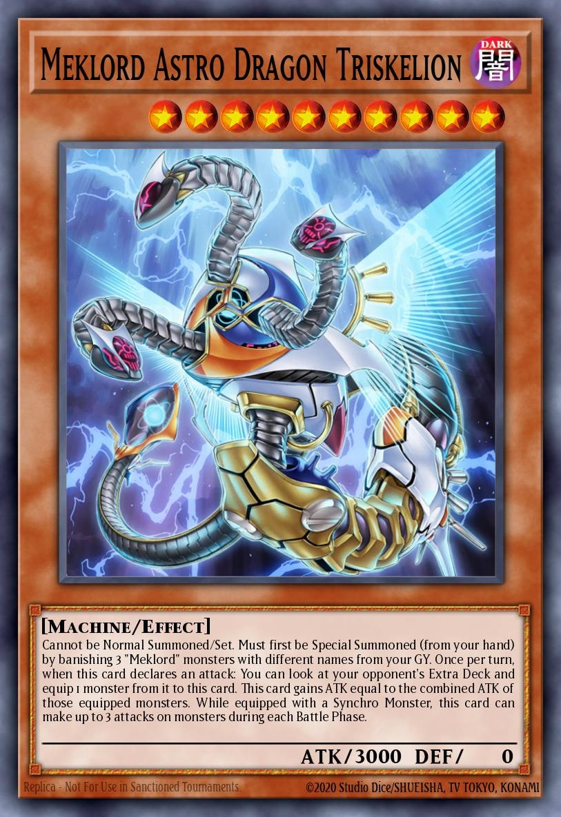 Meklord Astro Dragon Triskelion, Legendary Duelists: Rage of Ra LED7-EN016