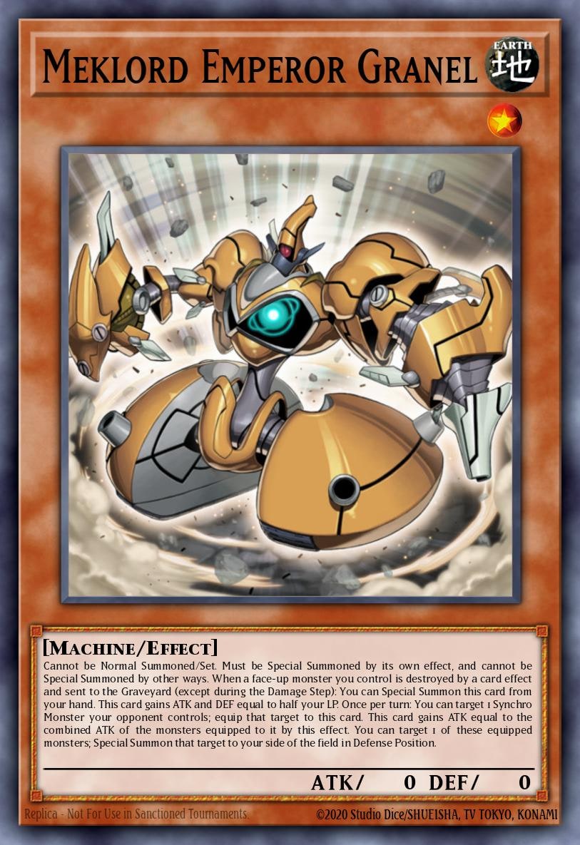 Meklord Emperor Granel, Legendary Duelists: Rage of Ra LED7-EN024