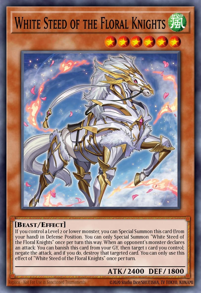 White Steed of the Floral Knights, Legendary Duelists: Synchro Storm LED8-EN022