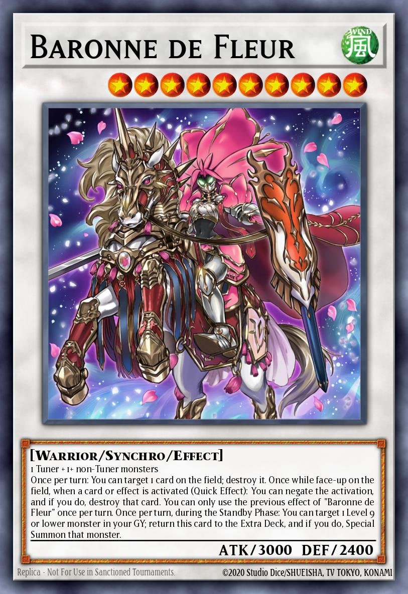 Baronne de Fleur, Legendary Duelists: Synchro Storm LED8-EN024