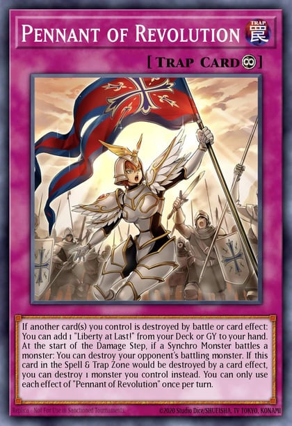 Pennant of Revolution, Legendary Duelists: Synchro Storm LED8-EN027