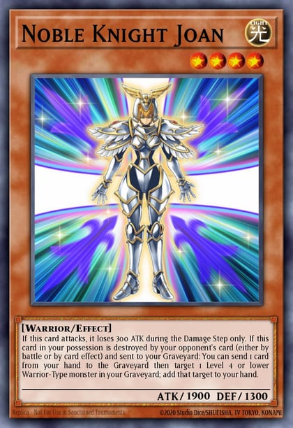 Noble Knight Joan, Legendary Duelists: Synchro Storm LED8-EN030