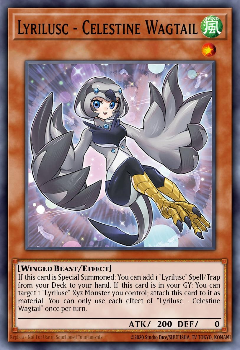 Lyrilusc - Celestine Wagtail, Legendary Duelists: Synchro Storm LED8-EN036