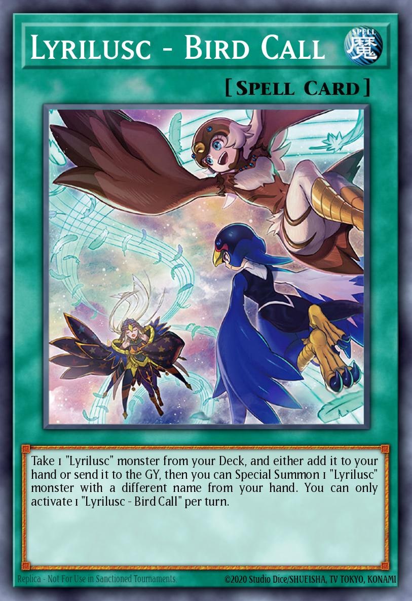 Lyrilusc - Bird Call, Legendary Duelists: Synchro Storm LED8-EN039
