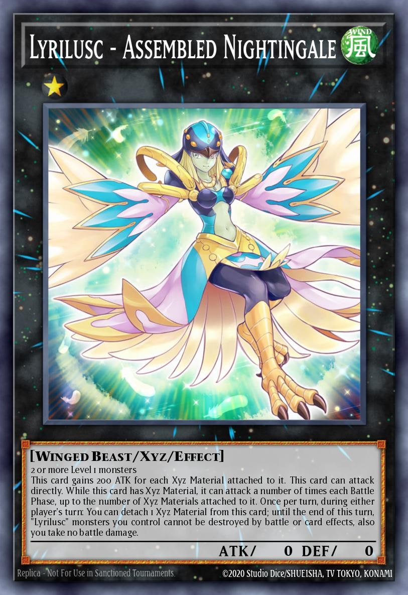 Lyrilusc - Assembled Nightingale, Legendary Duelists: Synchro Storm LED8-EN045