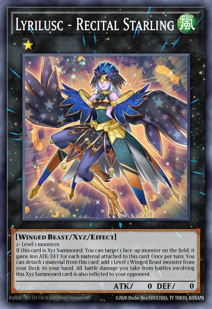 Lyrilusc - Recital Starling, Legendary Duelists: Synchro Storm LED8-EN046