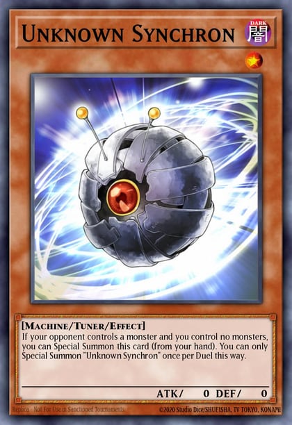 Unknown Synchron, Legendary Duelists: Synchro Storm LED8-EN049