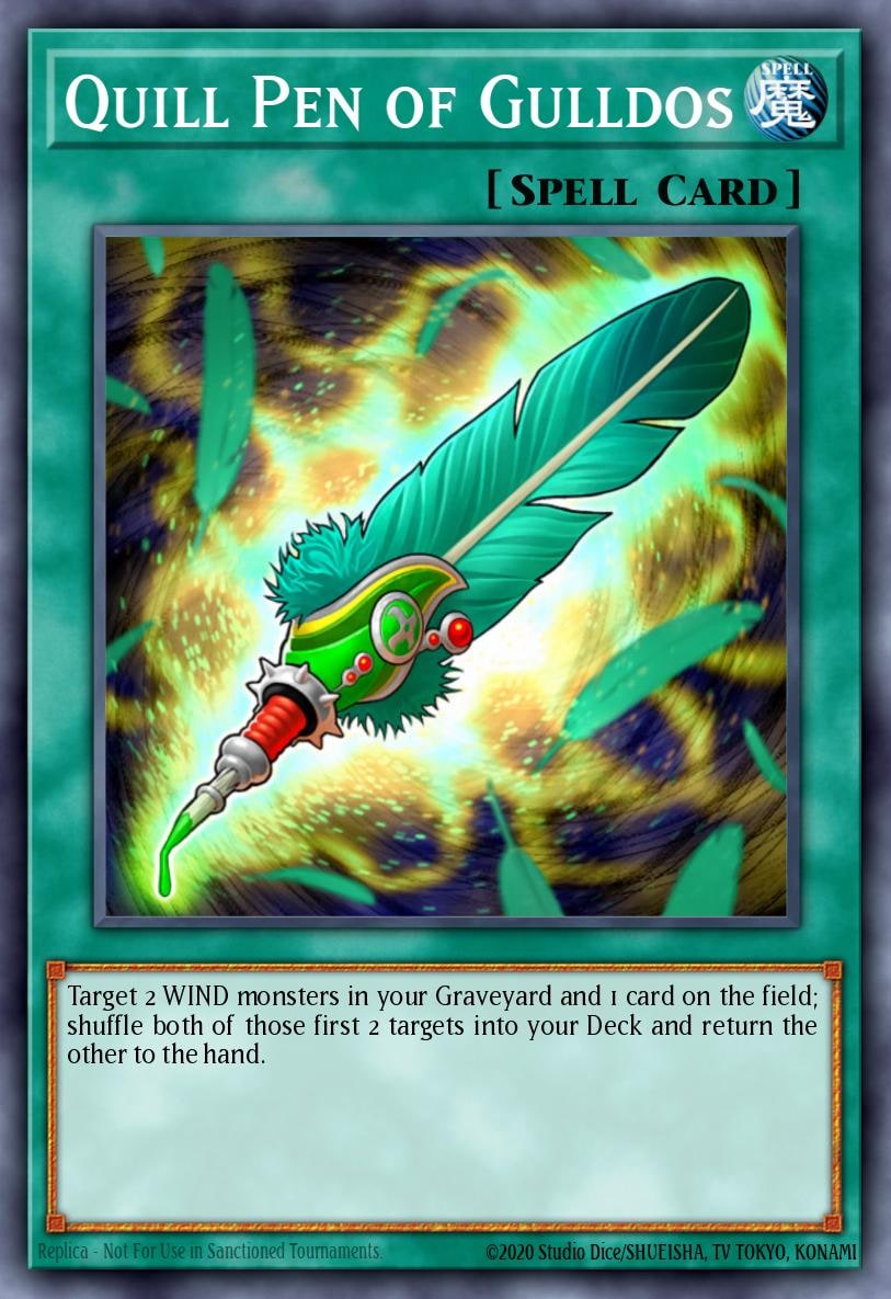 Quill Pen of Gulldos, Legendary Duelists: Synchro Storm LED8-EN056