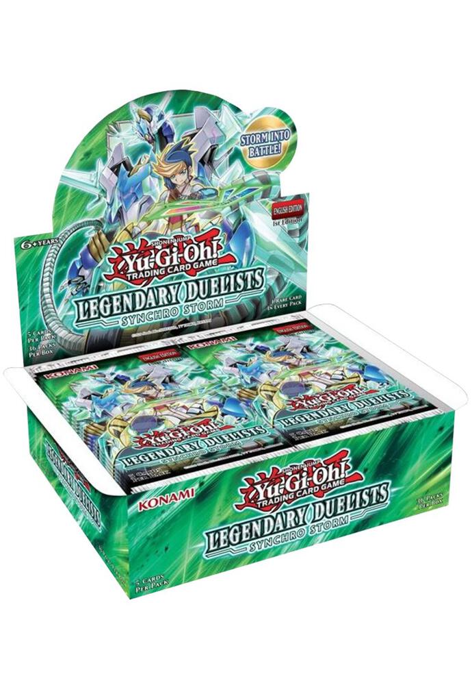 Legendary Duelists: Synchro Storm Booster Box [1st Edition], Legendary Duelists: Synchro Storm P240556