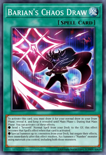 Barian's Chaos Draw, Legendary Duelists: Duels From the Deep LED9-EN005