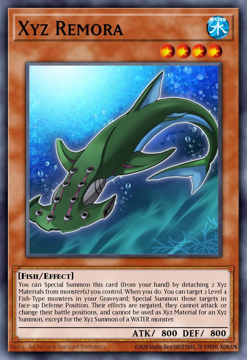 Xyz Remora, Legendary Duelists: Duels From the Deep LED9-EN009