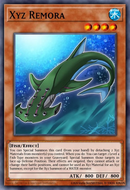 Xyz Remora, Legendary Duelists: Duels From the Deep LED9-EN009