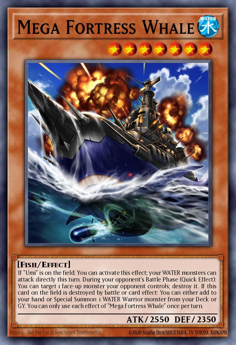 Mega Fortress Whale, Legendary Duelists: Duels From the Deep LED9-EN016
