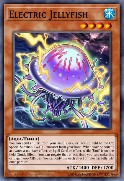 Electric Jellyfish, Legendary Duelists: Duels From the Deep LED9-EN019
